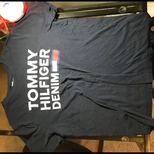 “Tommy Hilfiger “ Navy Blue Crew Neck